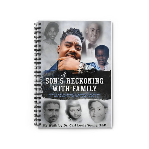 A Son's Reckoning With Family Spiral Notebook - Memoir Cover Ruled Journal