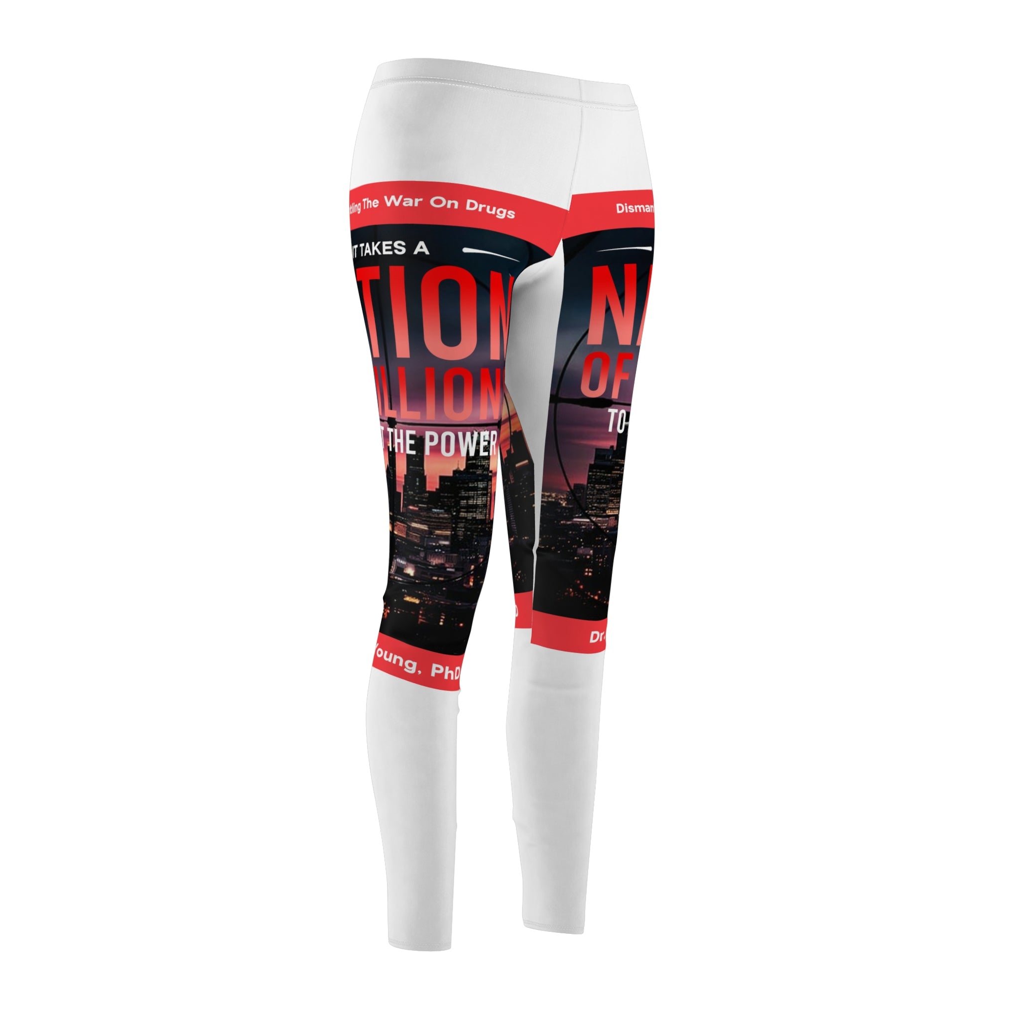 Leggings — 'Nation of Millions' Bold Graphic Women's Leggings