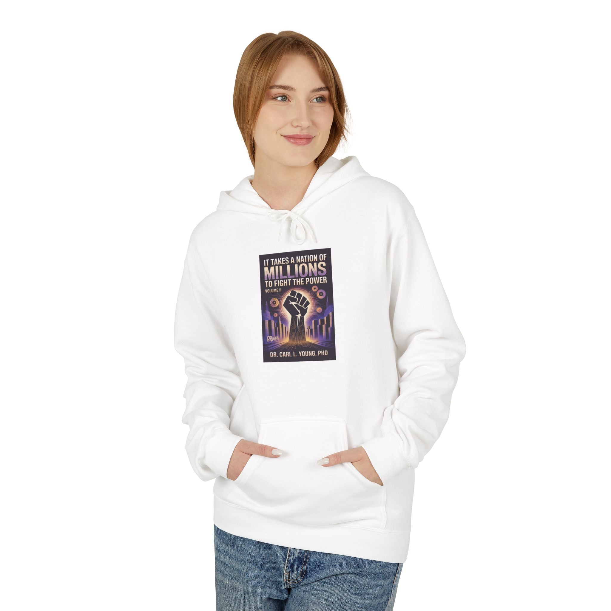 Inspirational Quote Hoodie — "The World Just Ain't the Same" Graphic Pullover