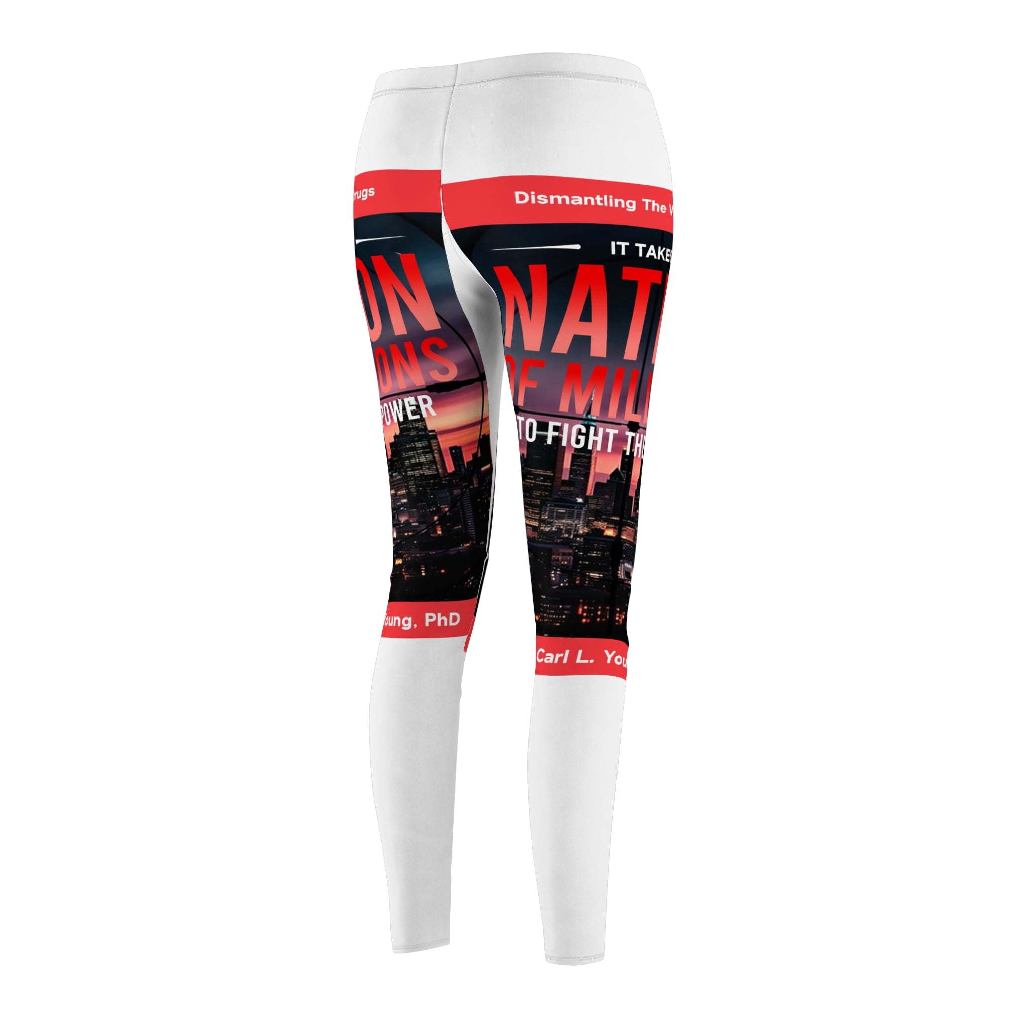 Leggings — 'Nation of Millions' Bold Graphic Women's Leggings
