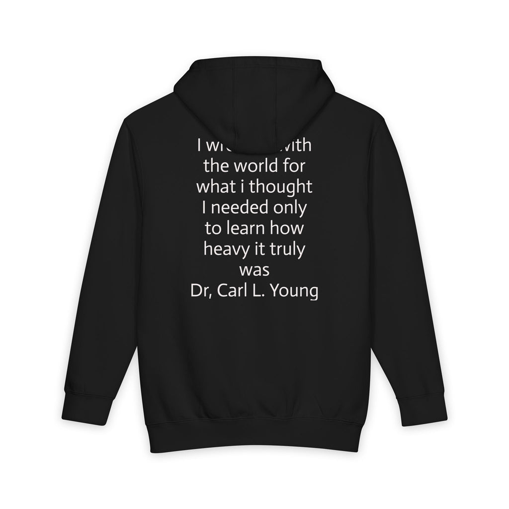 Pullover Hoodie — "One Man Can Change The World" Graphic