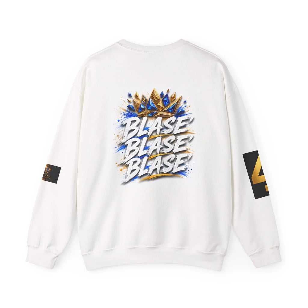 Crewneck Sweatshirt — "Don't Give Me Your Swing, I Got Mine" Crown Streetwear Printify