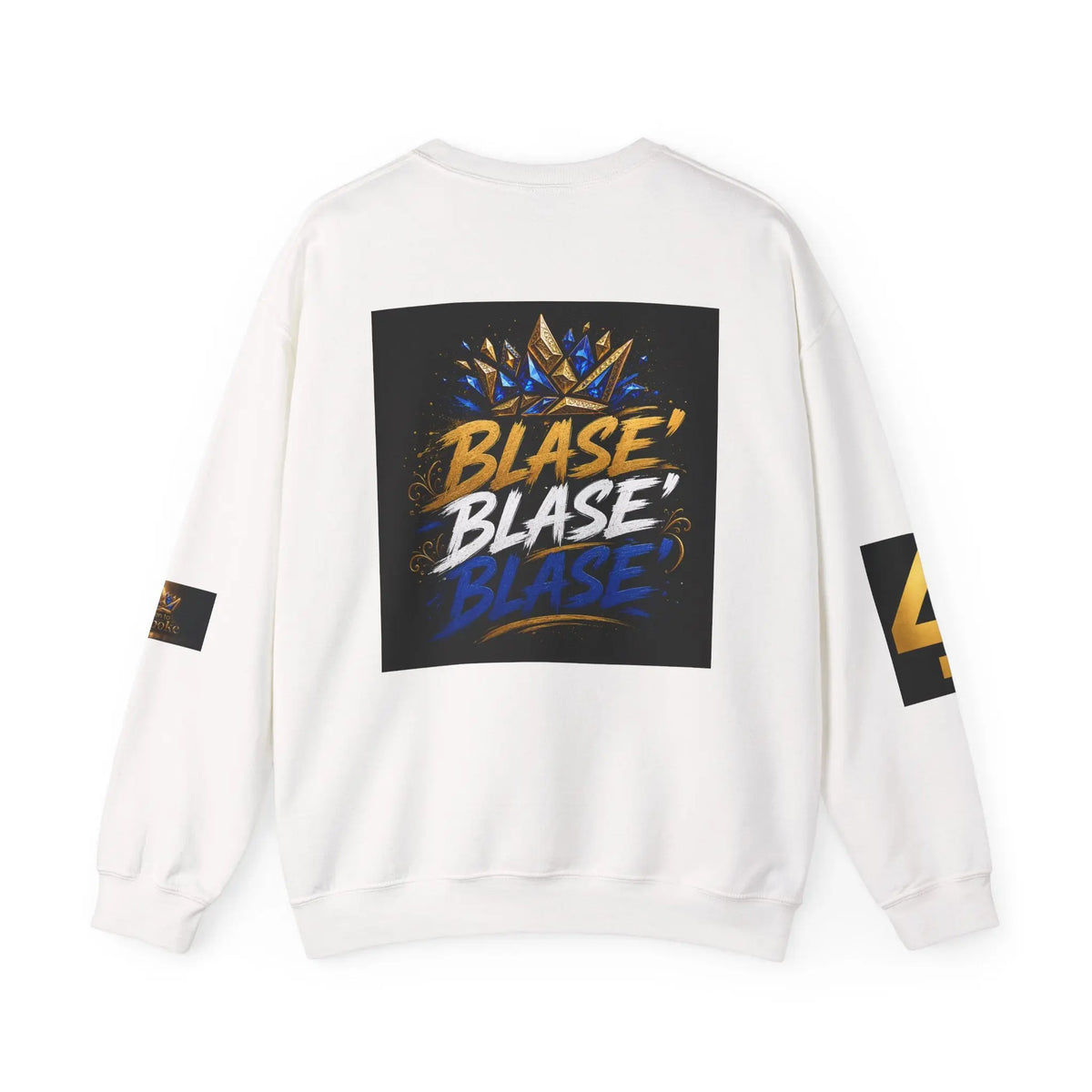 Version 2 Crewneck Sweatshirt — "Don't Give Me Your Swing, I Got Mine" Crown Streetwear Printify