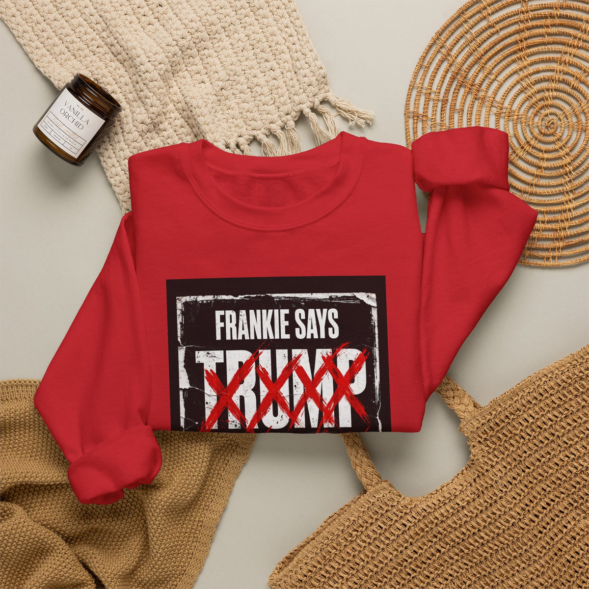 Frankie Says "No Silence No Fear" Graphic Crewneck