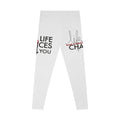 Life Changes Leggings — Motivational Graphic Stretch Leggings