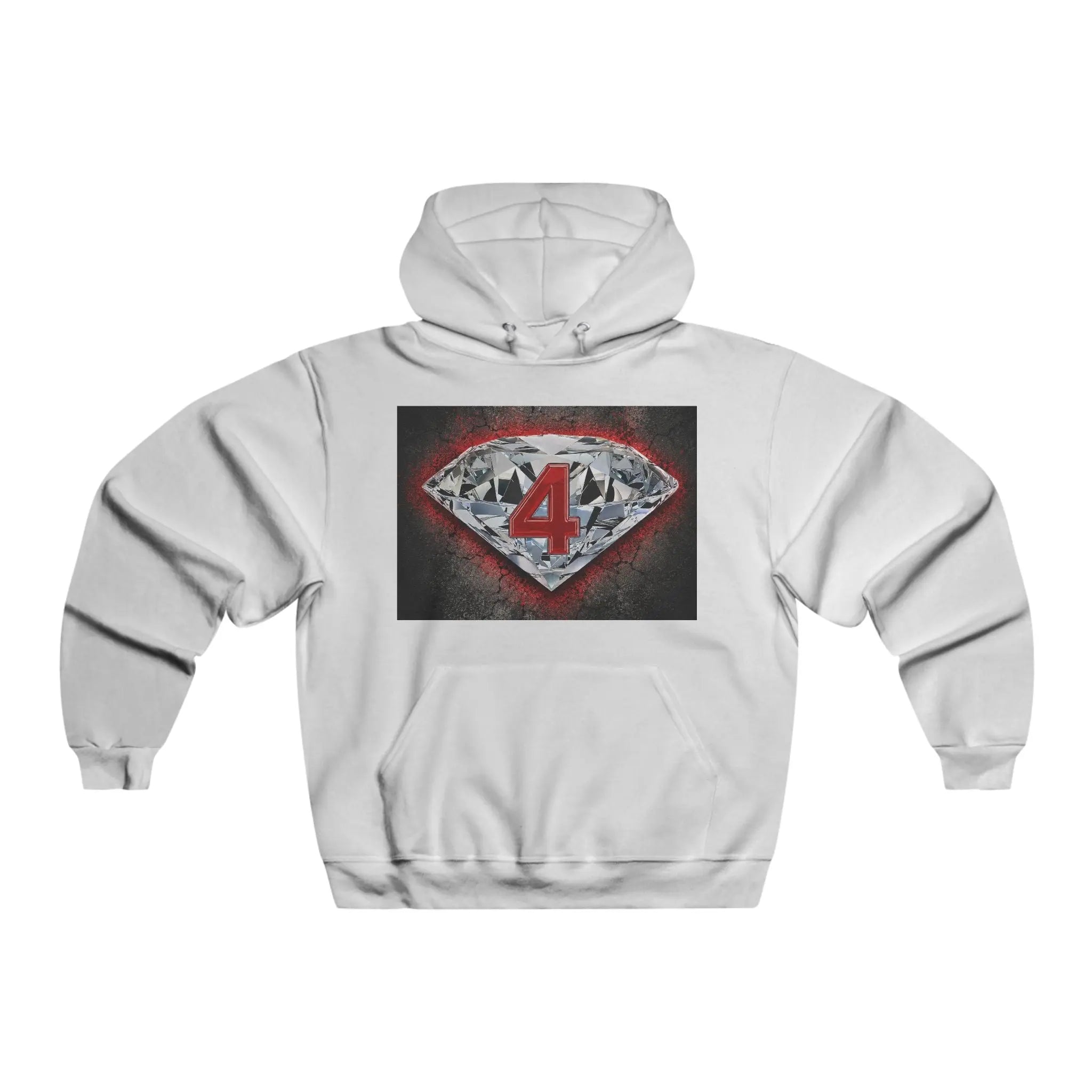 Mental Health DIAMOND 4 Hoodie — Support & Recovery Graphic Sweatshirt Printify