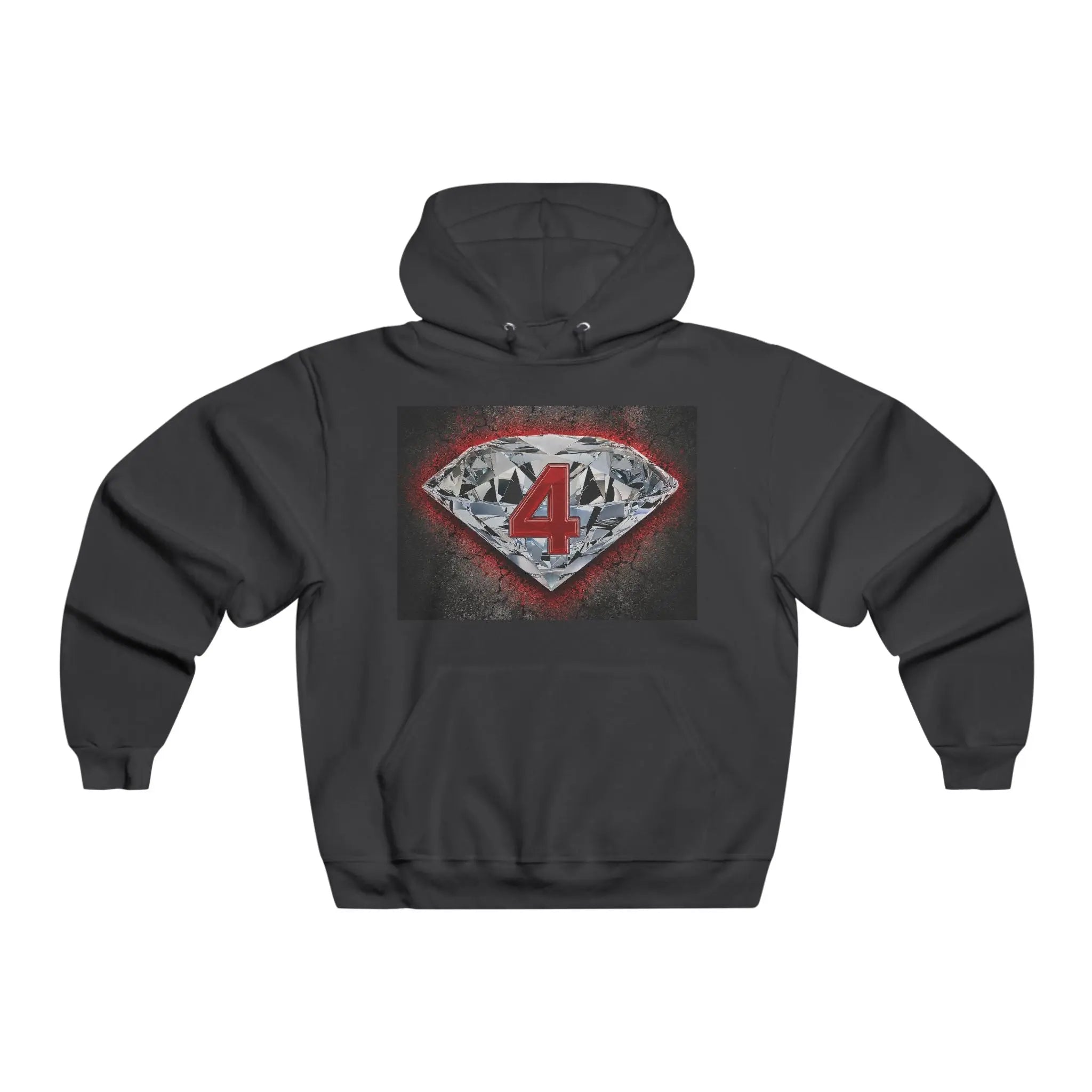 Mental Health DIAMOND 4 Hoodie — Support & Recovery Graphic Sweatshirt Printify