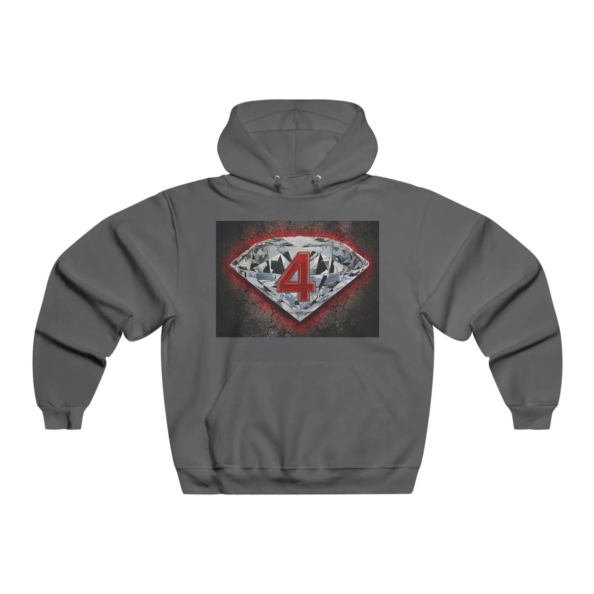 Mental Health DIAMOND 4 Hoodie — Support & Recovery Graphic Sweatshirt Printify