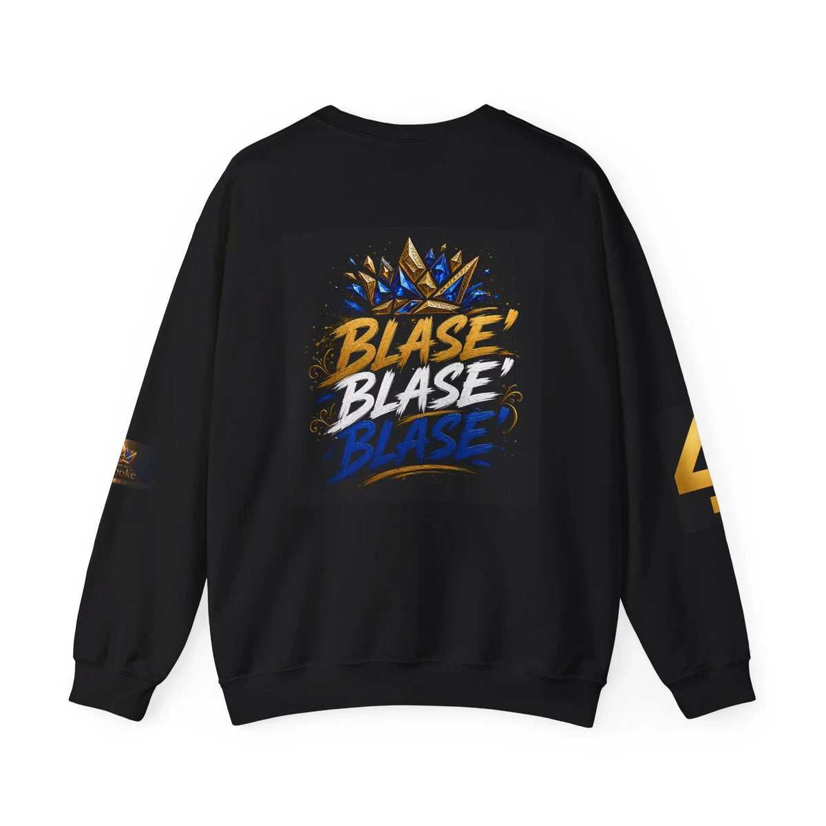 Version 2 Crewneck Sweatshirt — "Don't Give Me Your Swing, I Got Mine" Crown Streetwear Printify