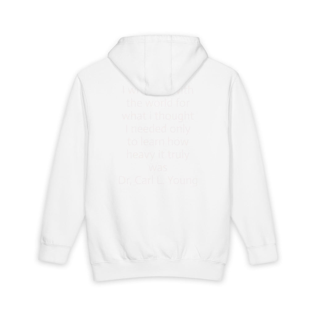 Pullover Hoodie — "One Man Can Change The World" Graphic