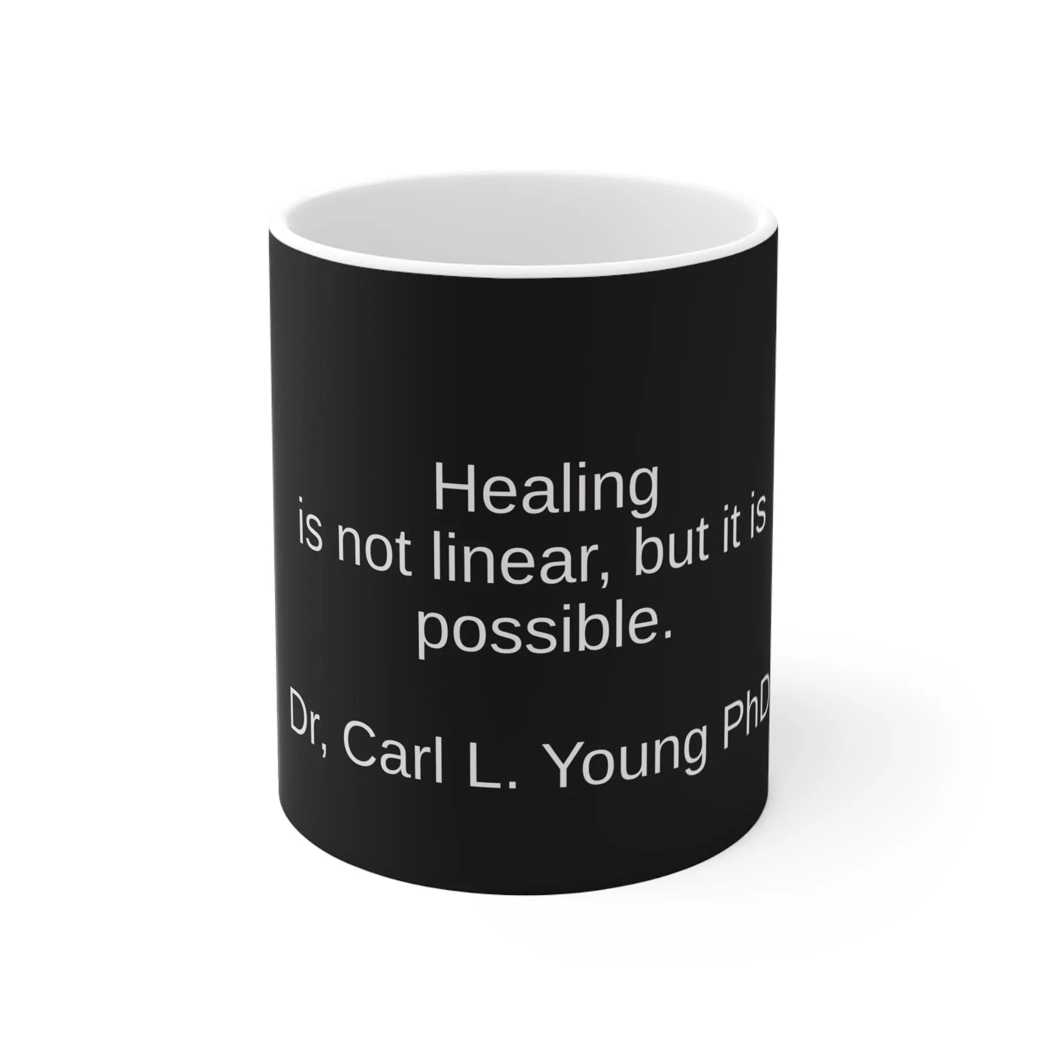 Inspirational Healing Quote Home & Lifestyle — "Healing is not linear, but it is possible." Printify