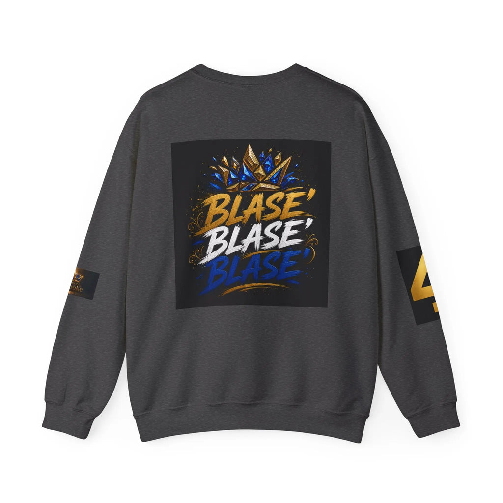 Version 2 Crewneck Sweatshirt — "Don't Give Me Your Swing, I Got Mine" Crown Streetwear Printify