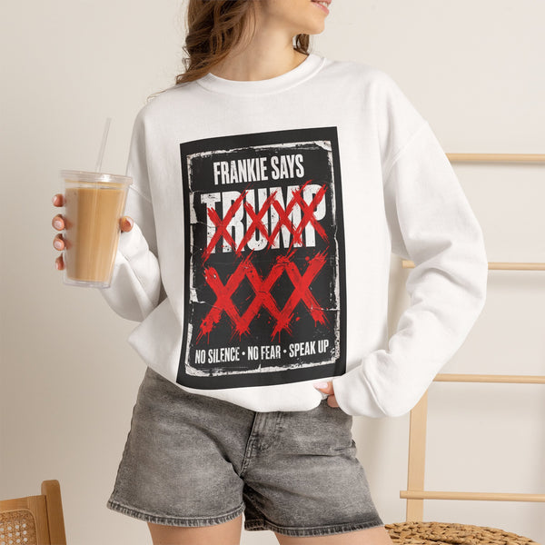 Frankie Says "No Silence No Fear" Graphic Crewneck