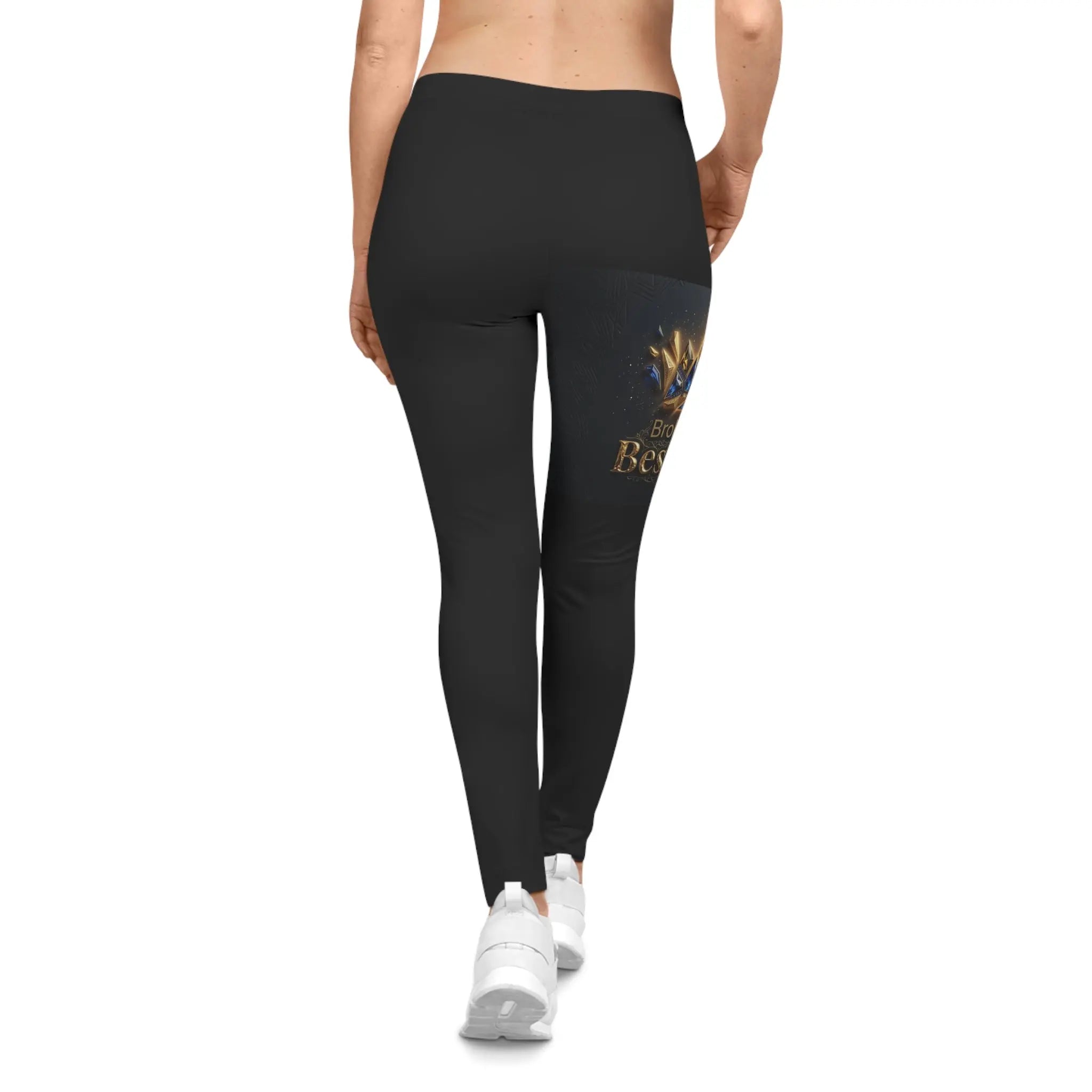 Crown Gaming "Born to Revoke" Women's Black Leggings Printify