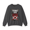 Frankie Says "XXX ICE" Distressed Graphic Crewneck Sweatshirt