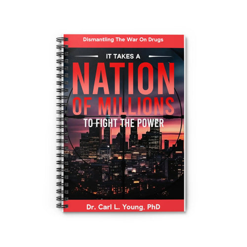 Home & Lifestyle — "It Takes a Nation of Millions to Fight the Power" Inspirational Journal Printify