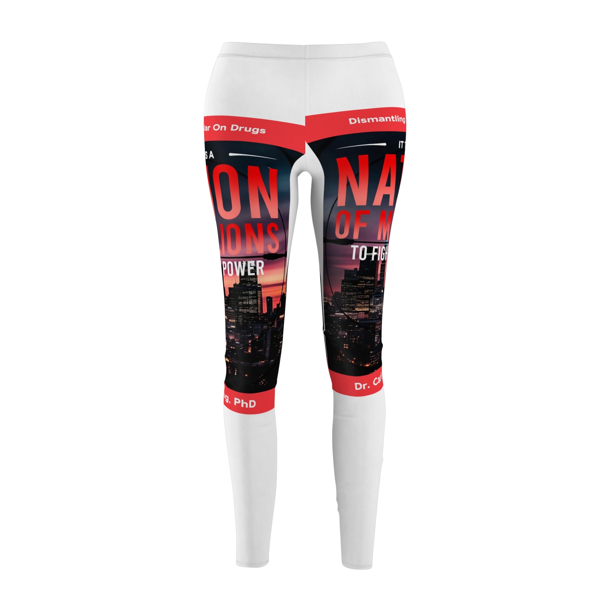 Leggings — 'Nation of Millions' Bold Graphic Women's Leggings