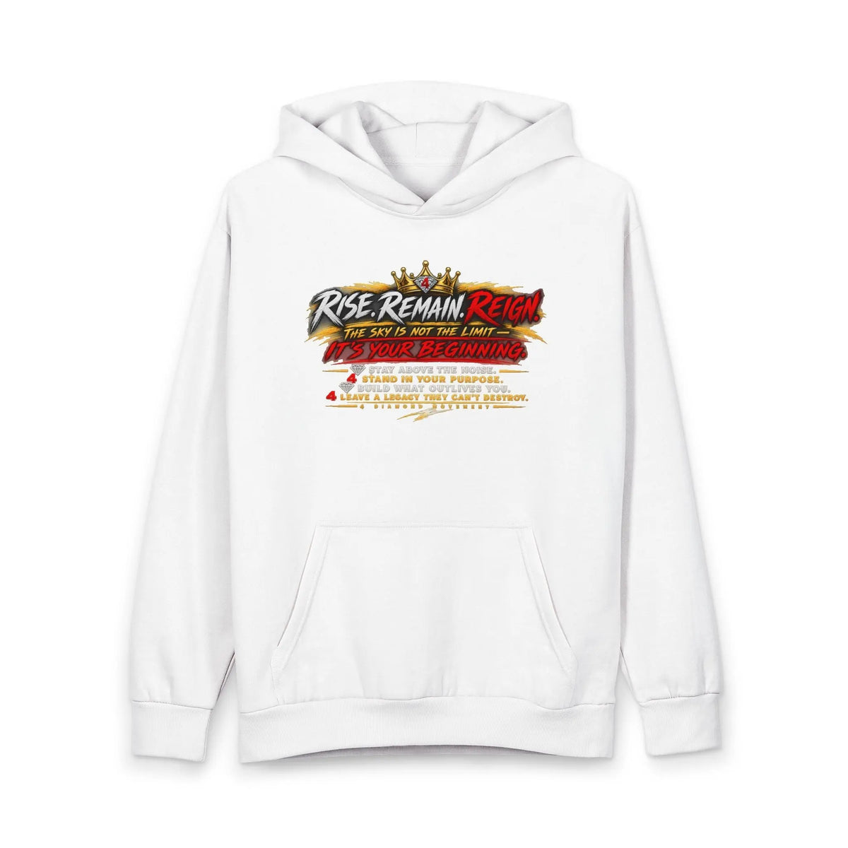 Space Adventure Hoodie — “93 Million Miles Above These Days” Graphic Pullover Printify