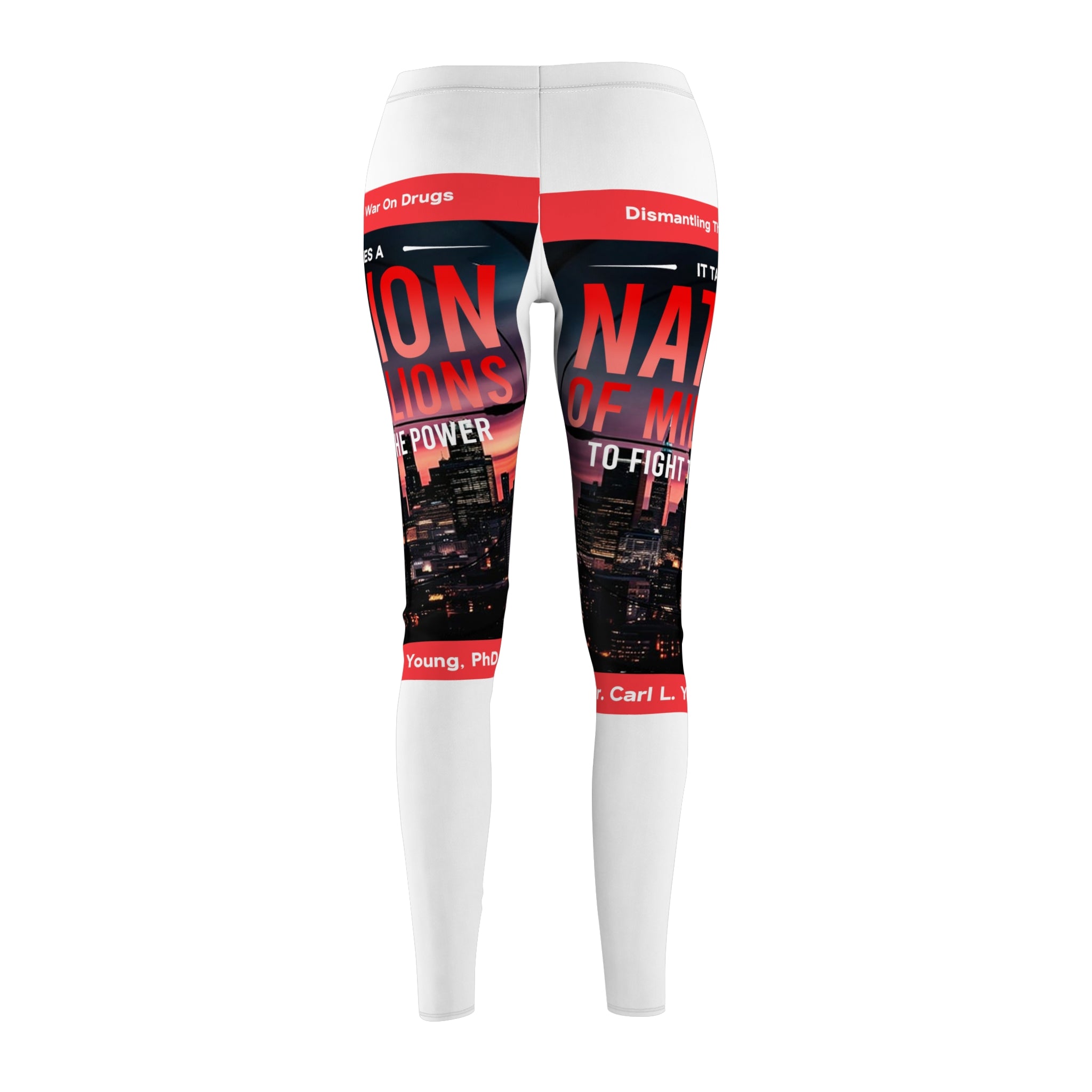 Leggings — 'Nation of Millions' Bold Graphic Women's Leggings