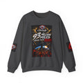 Crewneck Sweatshirt — "93 Million Miles Above These Devils" Motivational Graphic