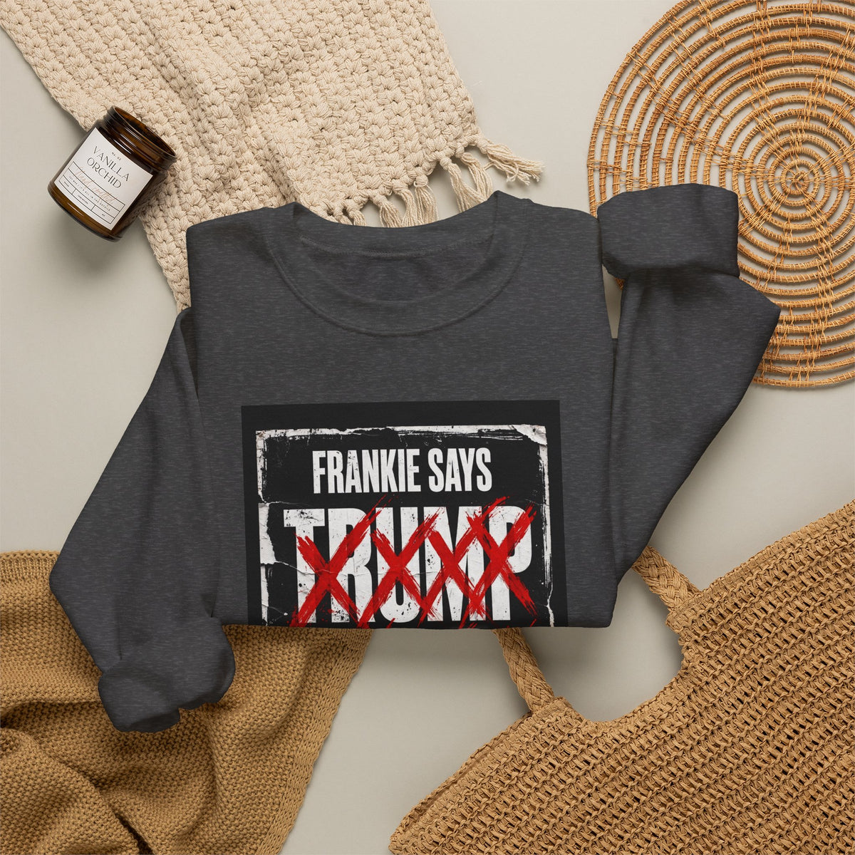 Frankie Says "No Silence No Fear" Graphic Crewneck