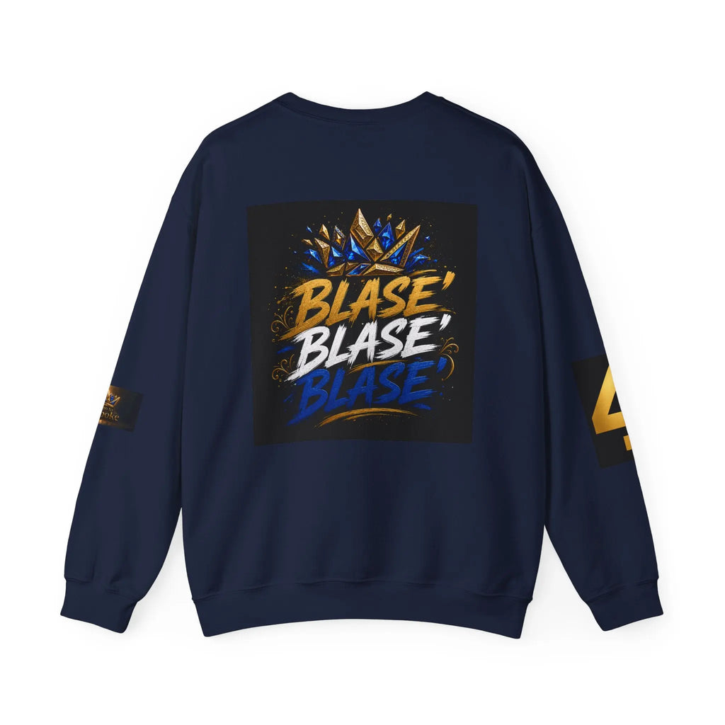 Version 2 Crewneck Sweatshirt — "Don't Give Me Your Swing, I Got Mine" Crown Streetwear Printify