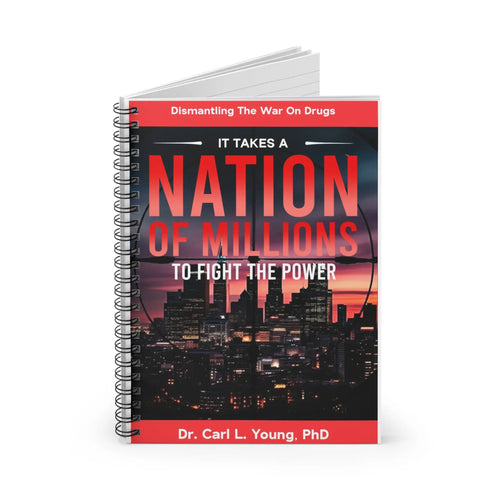 Home & Lifestyle — "It Takes a Nation of Millions to Fight the Power" Inspirational Journal Printify