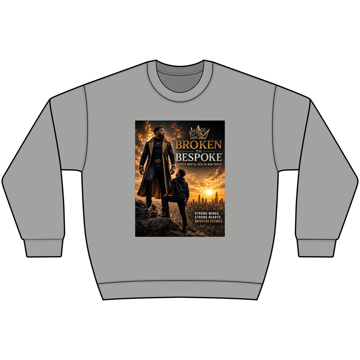 Unisex Heavyweight Crewneck Sweatshirt Printify