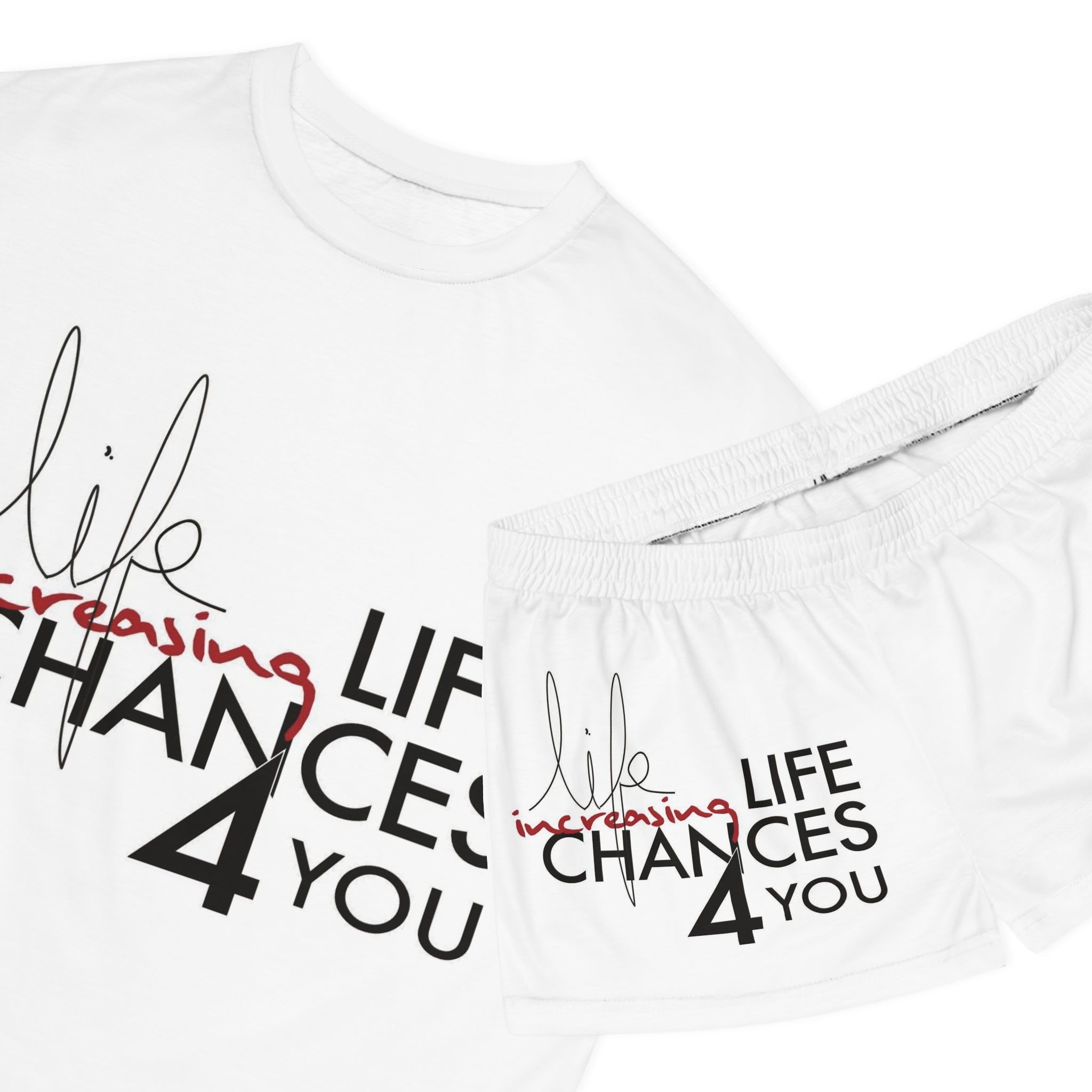 Life Increasing Chances 4 You Women's Short Pajama Set